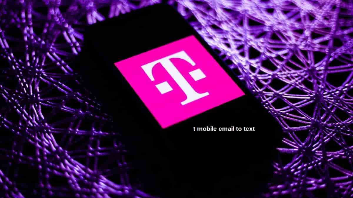 How to send t mobile email to text from your email account