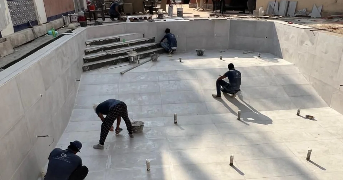 ترميم المسابح القديمة